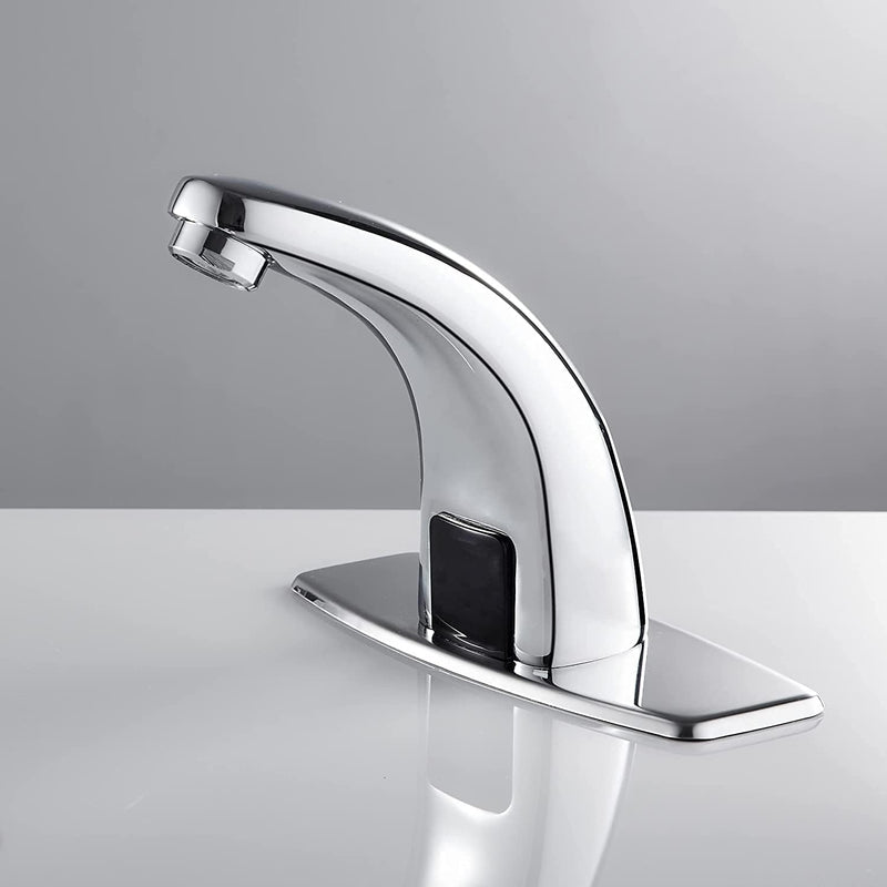 Gangang Berührungsloser Wasserhahn,Hochwertig Infrarot Sensor Kaltwasser Wasserhahn,Automatik Wascht