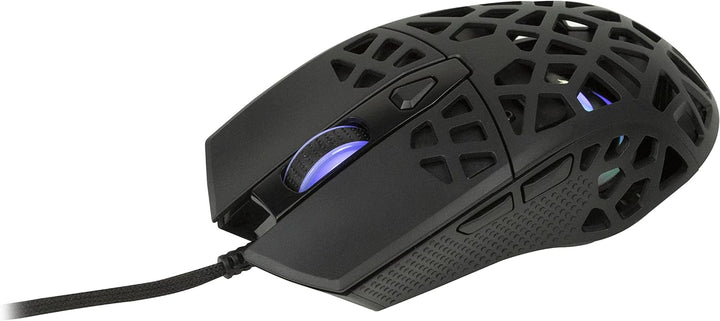 Konix Drakkar Kabelgebundene Gaming-Maus Aegir Ultra Light 70 g für PC - 7 Tasten - 7 DPI-Stufen - R