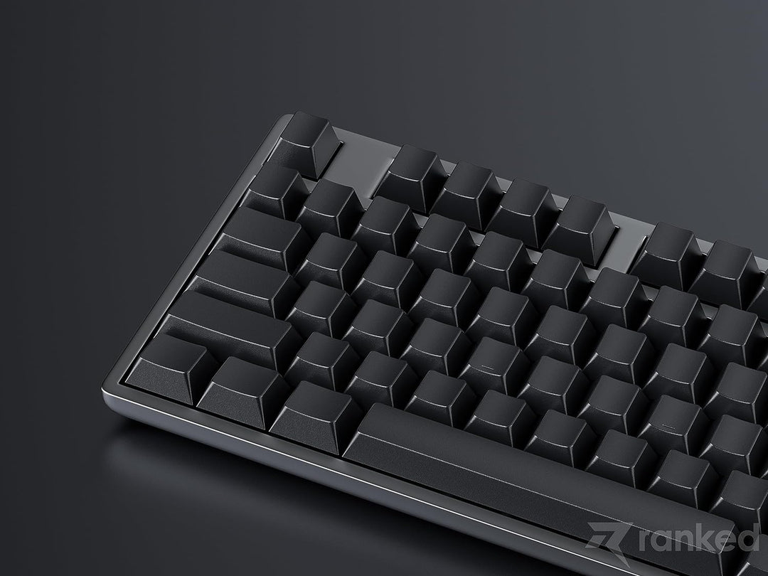 Ranked POM Jelly Hochwertiges Durchscheinendes Tastenkappen-Set | 1,45 mm Dickes PBT | Cherry-Profil