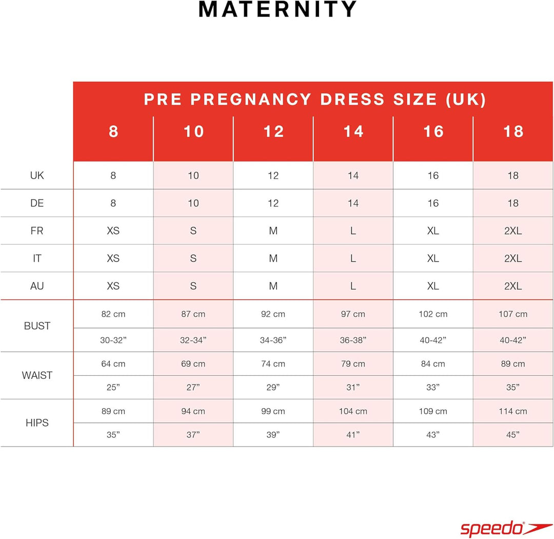 Speedo Women's Essential Grace U-back Maternity 1 Piece Swimsuit