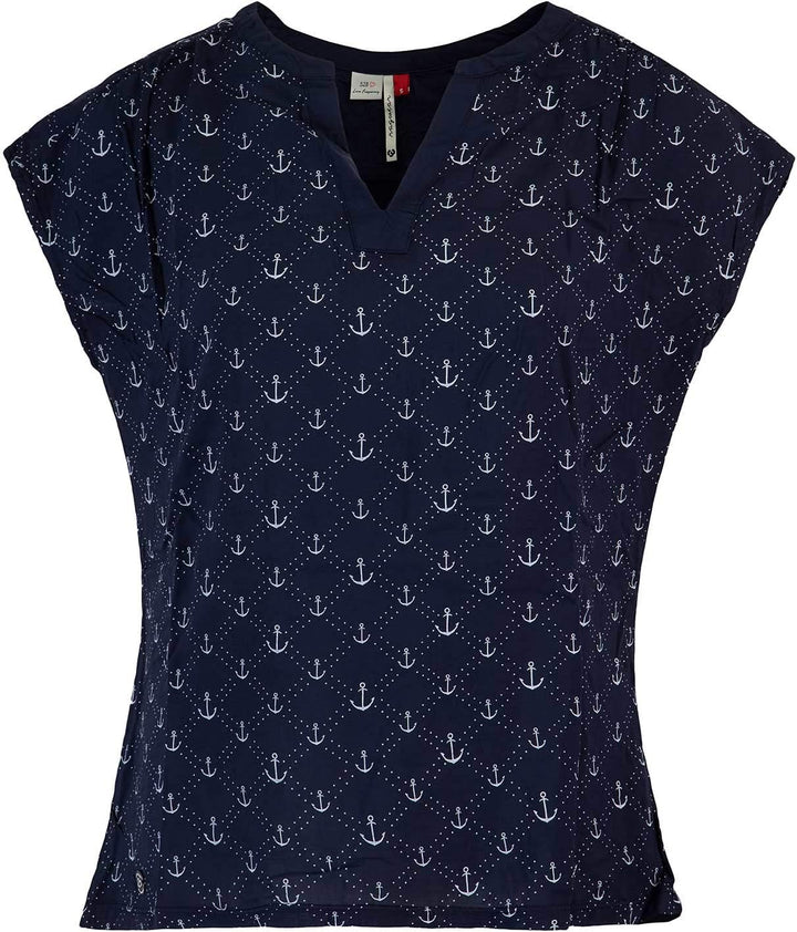 Ragwear Harria Top Damen (S, Navy)