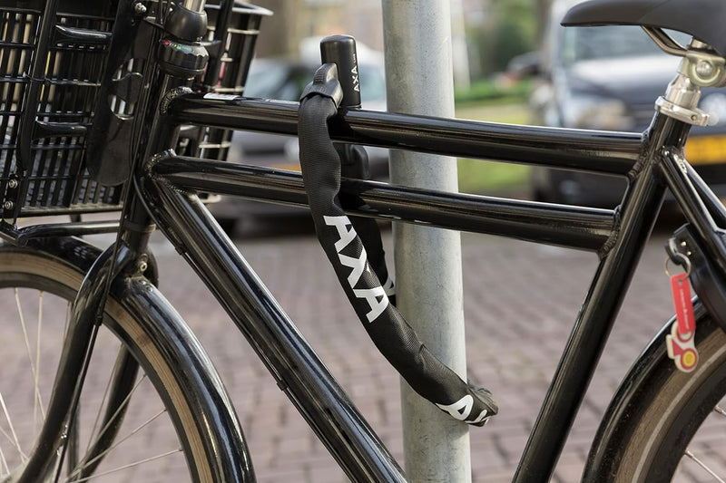 AXA Linq 100 – Fahrradschloss – Kettenschloss – Schloss für E-Bikes und Roller – Sicherheitsstufe 14