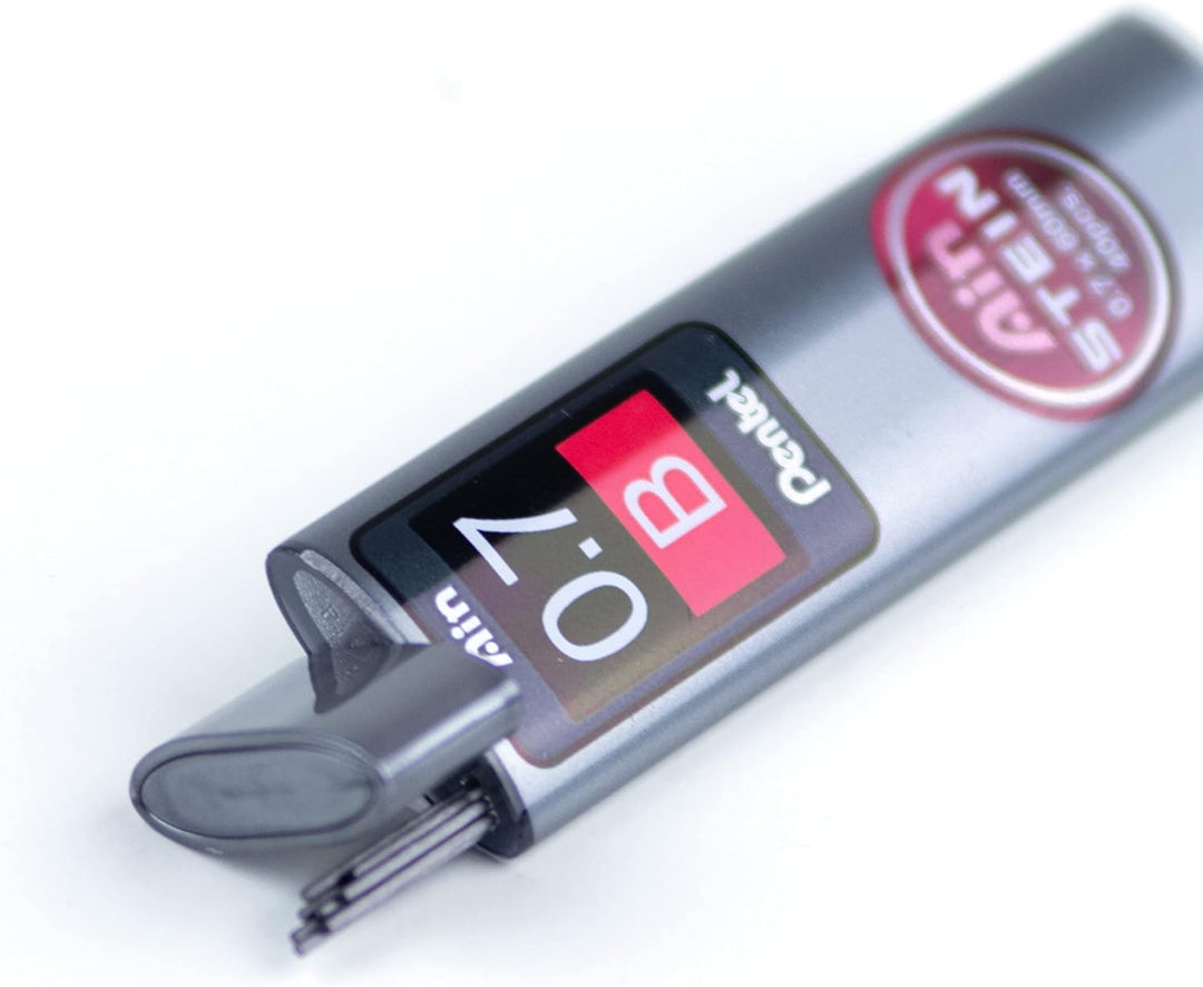 Pentel C277-BO Ain Stein Feinmine, Strichstärke 0.7 mm, Härtegrad B, 40 Minen je Dose, B