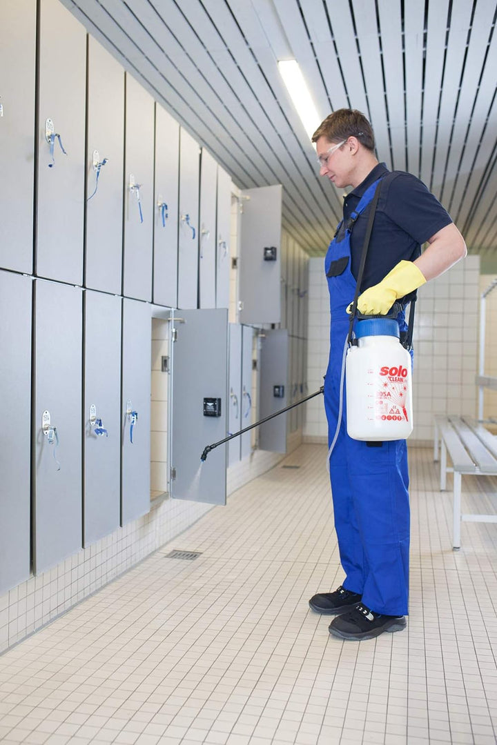 SOLO CLEANLine Drucksprühgerät – zur Desinfektion und Reinigung-alkalibeständiger 5 Liter Drucksprüh