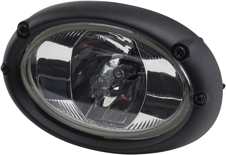 HELLA - Halogen-Arbeitsscheinwerfer - Oval 100 - 12V - Einbau/Schraubanschluss - 2-Punkt Befestigung