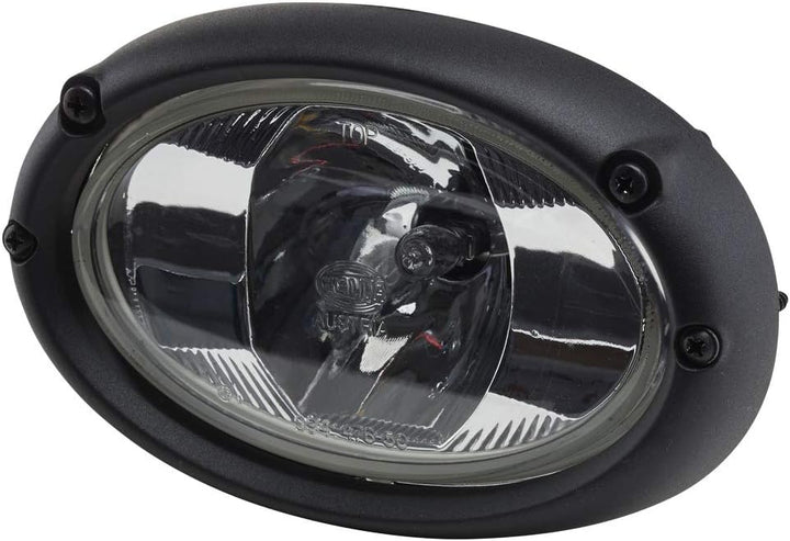 HELLA - Halogen-Arbeitsscheinwerfer - Oval 100 - 12V - Einbau/Schraubanschluss - 2-Punkt Befestigung