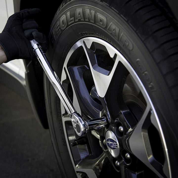 Neiko 03714A 1/4-Zoll-Antrieb, verstellbarer Klick-Drehmomentschlüssel | SAE | 20-200 Zoll Pfund Chr