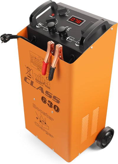 WilTec Batterieladegerät Batterie 12V 24V Ladegerät Akkuladegerät Boost 630