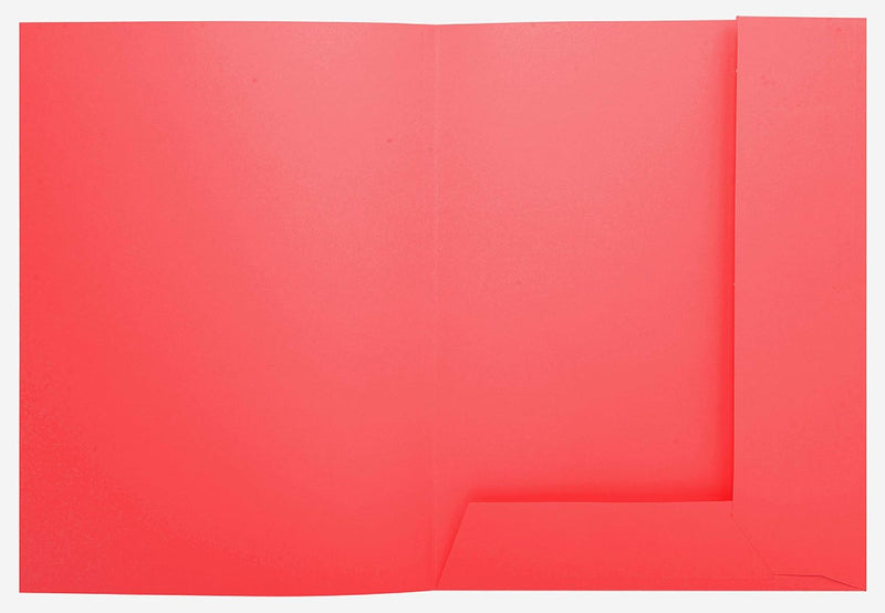 Exacompta Super 250 PACK 50 Hemden für A4 2 Klappen 24 x 32 cm 24 x 32 rot, rot