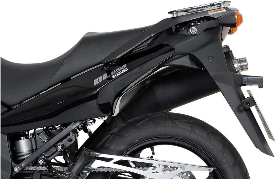 SW-MOTECH EVO Kofferträger, QUICK-LOCK Funktion, Schwarz für Suzuki DL 650 V-Strom (04-10)