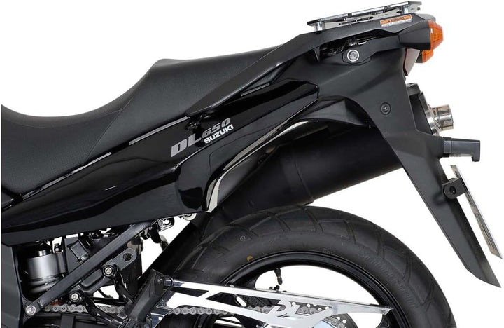 SW-MOTECH EVO Kofferträger, QUICK-LOCK Funktion, Schwarz für Suzuki DL 650 V-Strom (04-10)