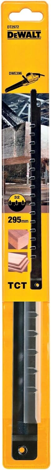 DeWalt Alligator-Spezialsägeblätter (Arbeitslänge 295 mm, Zahnmaterial: HM, robust, für Schnitte in