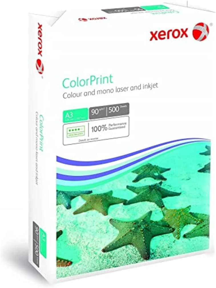 Xerox ColorPrint Premium Farblaser- Druckerpapier, weiss, 90 g/m², A3, FSC Mix credit, 1 Paket (500