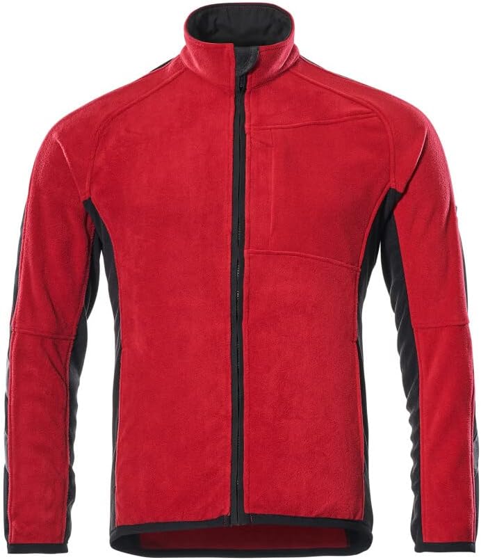 Mascot Fleecejacke "Hannover", 1 Stück, 2XL, rot/schwarz, 16003-302-0209-2XL XXL Rot/Schwarz, XXL Ro