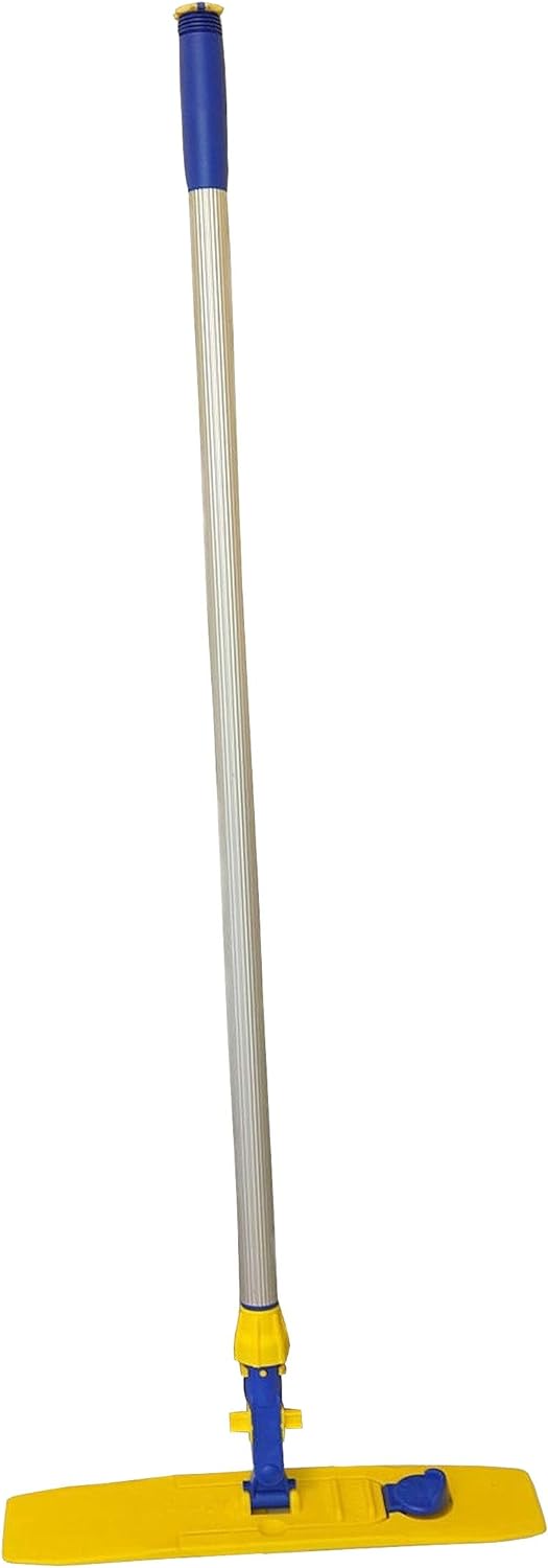 Jemako Bodenwischer 42 cm mit ausziehbarem Teleskopgriff und praktischem Fussschalter