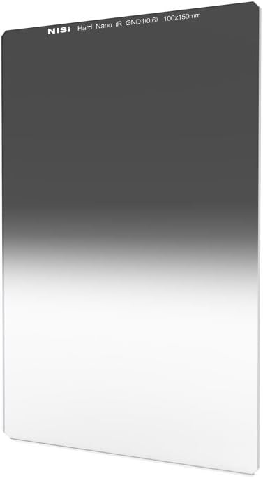NiSi Verlaufsfilter 100x150mm GND4 0.6 Hard (2-Blenden) Nanobeschichtet und IR-Neutral mit hartem Ve