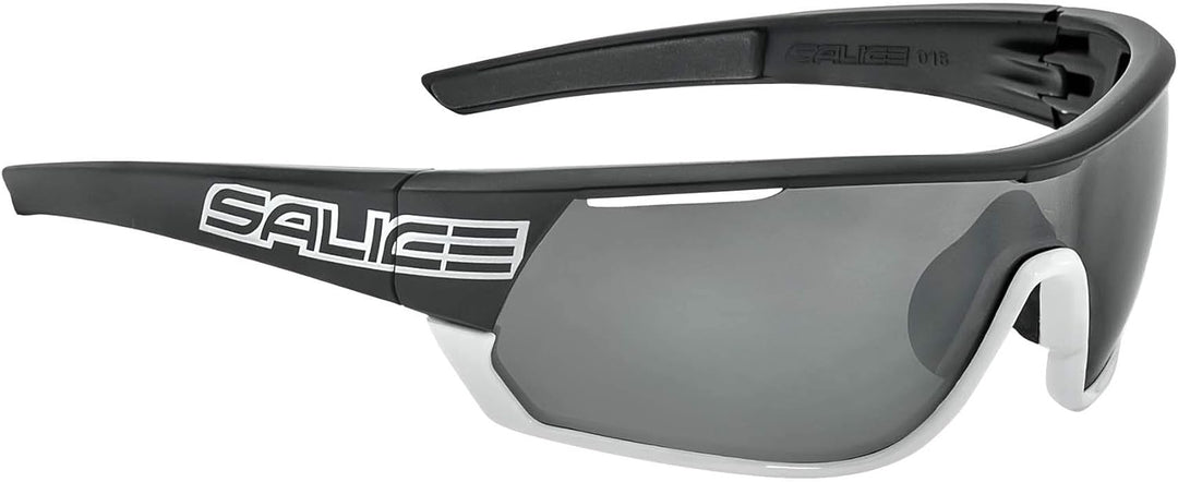 Salice Weide 016rw – Fahrradbrille, Farbe: Einheitsgrösse Weiss/Gelb Einheitsgrösse Schwarz/Weiss, E