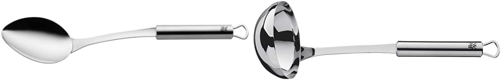 WMF Profi Plus Servierlöffel 32 cm, Vorlegebesteck, Cromargan Edelstahl teilmattiert, spülmaschineng