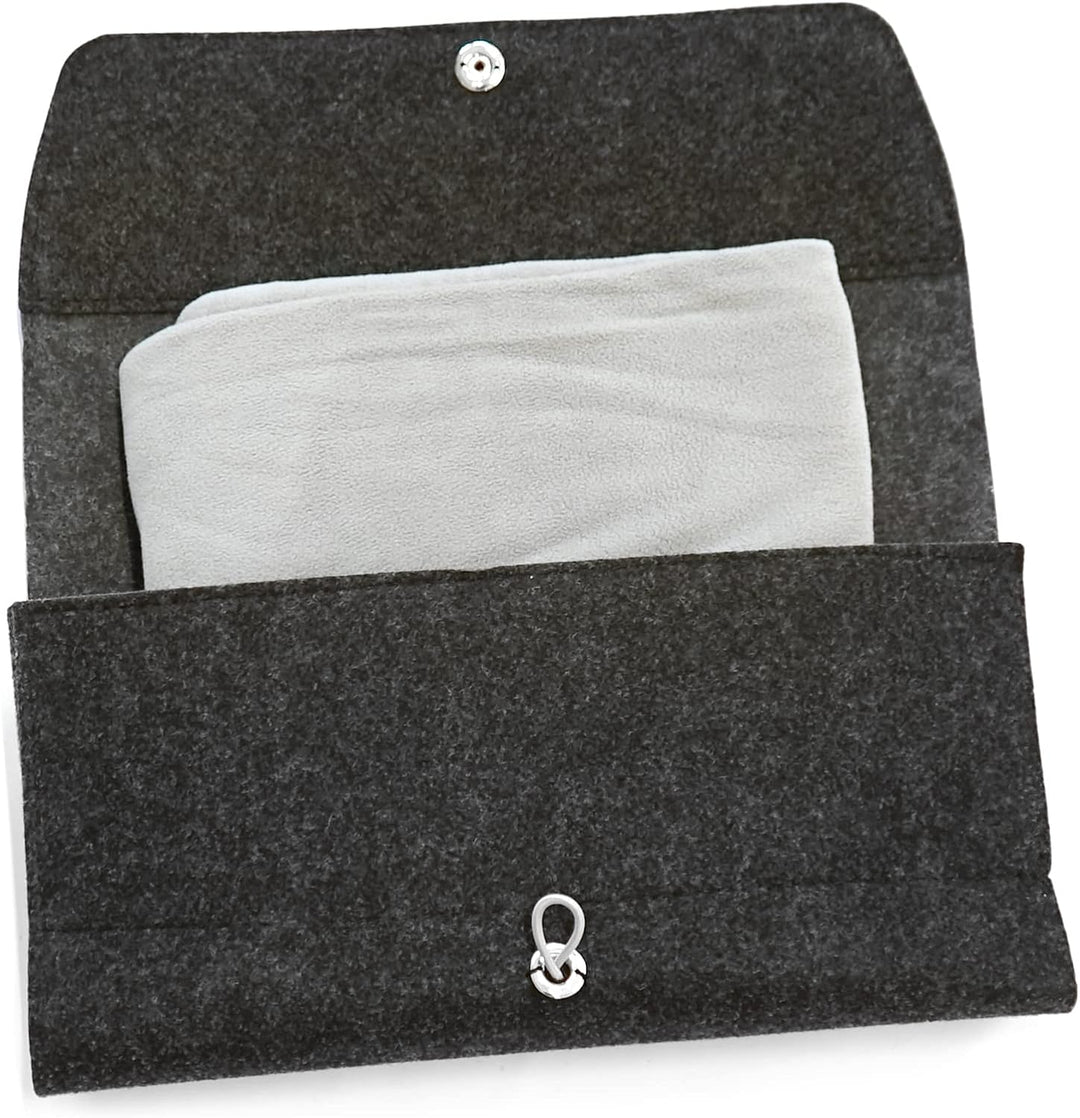 Skoda 565859091WR9 Reisedecke 175x135cm Decke Kofferraumdecke, grau