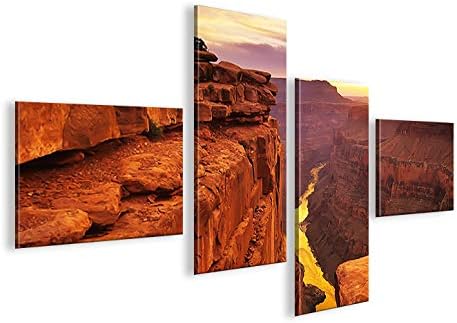 islandburner Bild Bilder auf Leinwand Grand Canyon 4L XXL Poster Leinwandbild Wandbild Dekoartikel W