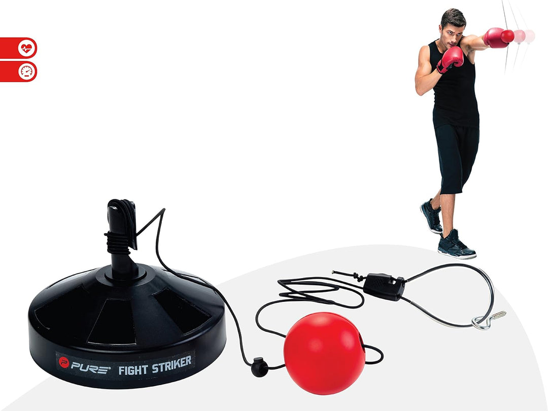 Pure 2Improve Fight Striker Punchingball, rot/schwarz