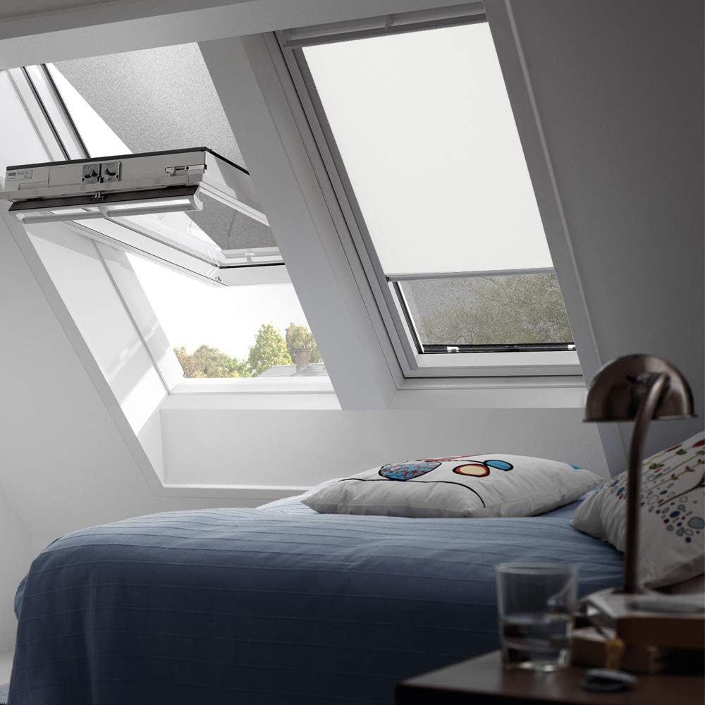 Orignal VELUX Verdunkelungsrollo DKL UK04 1085S / Bedienart : Manuell / Farbe : Uni Beige / Fensterg
