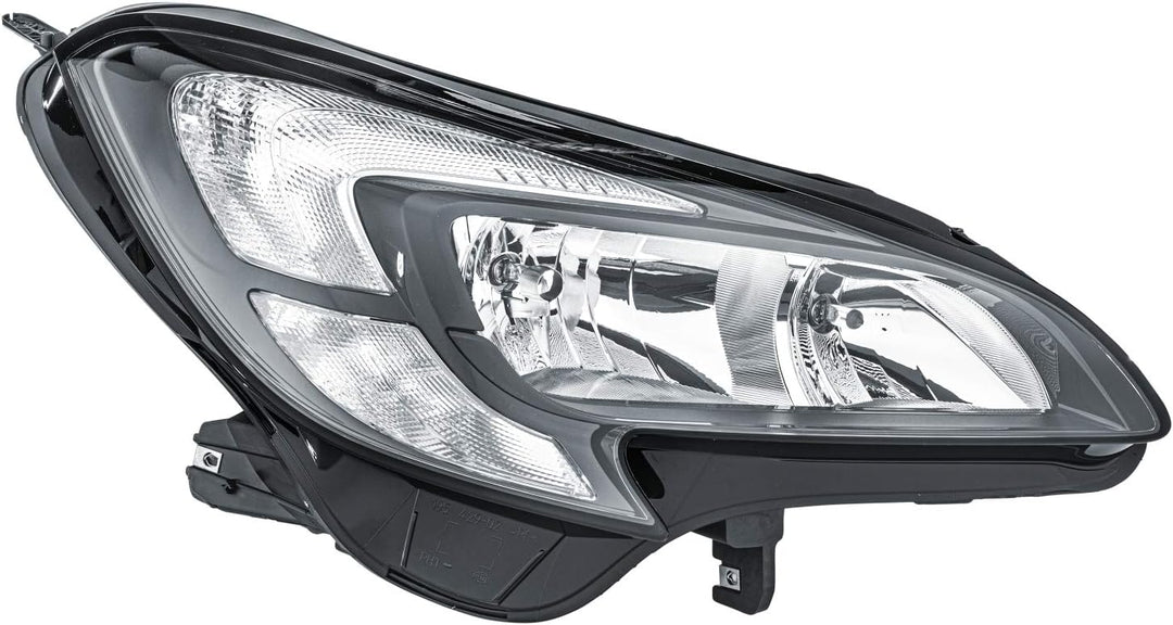 HELLA 1EF 011 830-021 FF/Halogen-Hauptscheinwerfer - rechts - für u.a. Opel Corsa E (X15) Rechts (Be