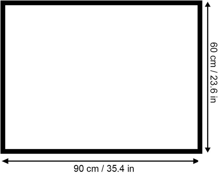 Feeby Wanddeko Herz Leinwandbild Kunstdruck für Wohnung Weiss 90x60 cm M14321 90x60 cm, M14321 90x60