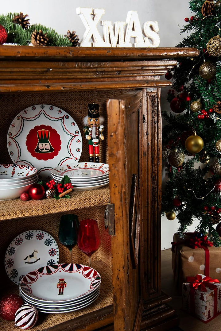 Excelsa Nutcracker Tellerservice 18 Stück