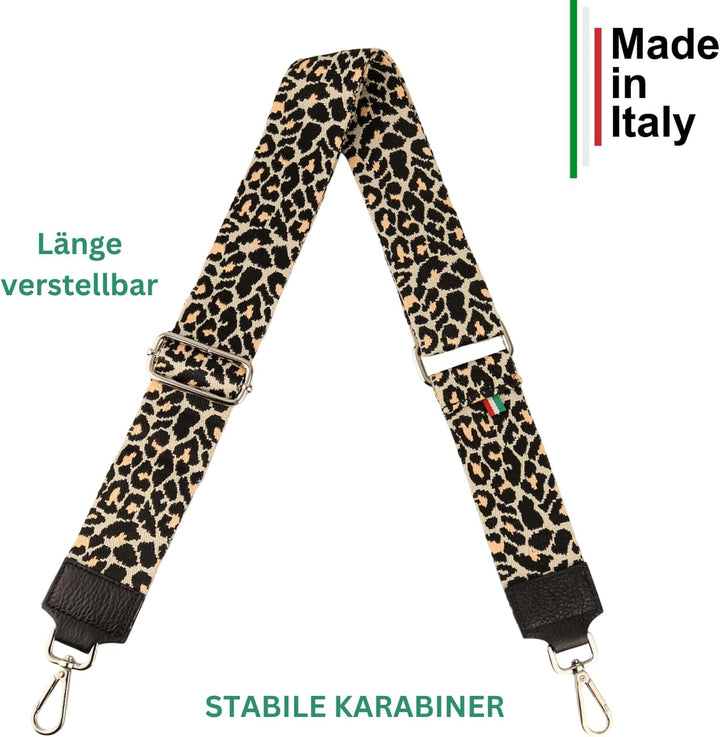 MIRROSI® Bauchtasche Damen, Echtleder, Made in Italy, Umhängetasche, Brusttasche, Crossbody Bag (1 T