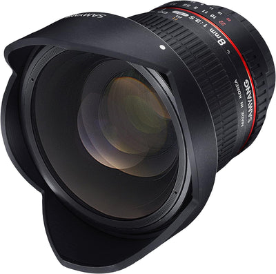 Samyang 8mm F3.5 CS II Objektiv für Anschluss Pentax K, Pentax K