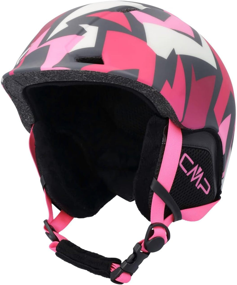 CMP Kinder Casco Da Sci E Snowboard Xj-4 Skihelm S Magenta-Pink Fluo, S Magenta-Pink Fluo