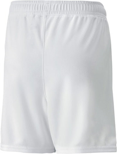 PUMA Unisex Regular Shorts Olympique de Marseille 22/23 Shorts für Jugendliche 140 White Limoges Blu