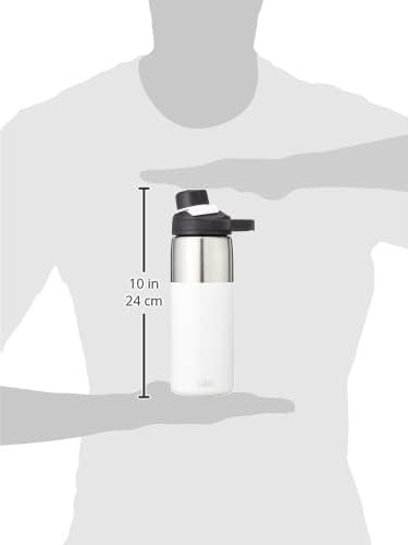 CAMELBAK Chute Mag Trinkflasche, Edelstahl isoliert Weiss Chute Mag, Weiss Chute Mag
