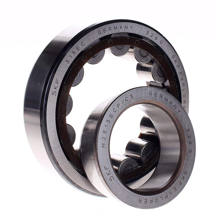 SKF NJ 313 ECP/C3 Radialrollenlager, 65 ID, Stahl, zylinderförmig