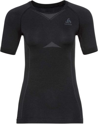 Odlo Damen Set Fundamentals Performance Light Baselayer Set XL Black - Odlo Graphite Grey, XL Black