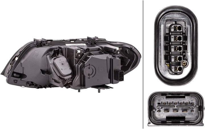 HELLA 1EL 224 485-421 Bi-Xenon/Halogen-Hauptscheinwerfer - rechts - für u.a. BMW X5 (E53), Rechts