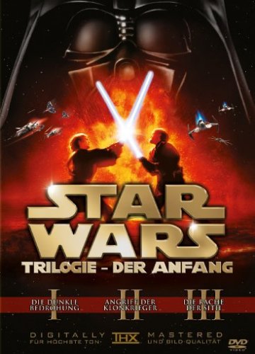 Star Wars Trilogie: Der Anfang - Episode I-III [3 DVDs], DVD