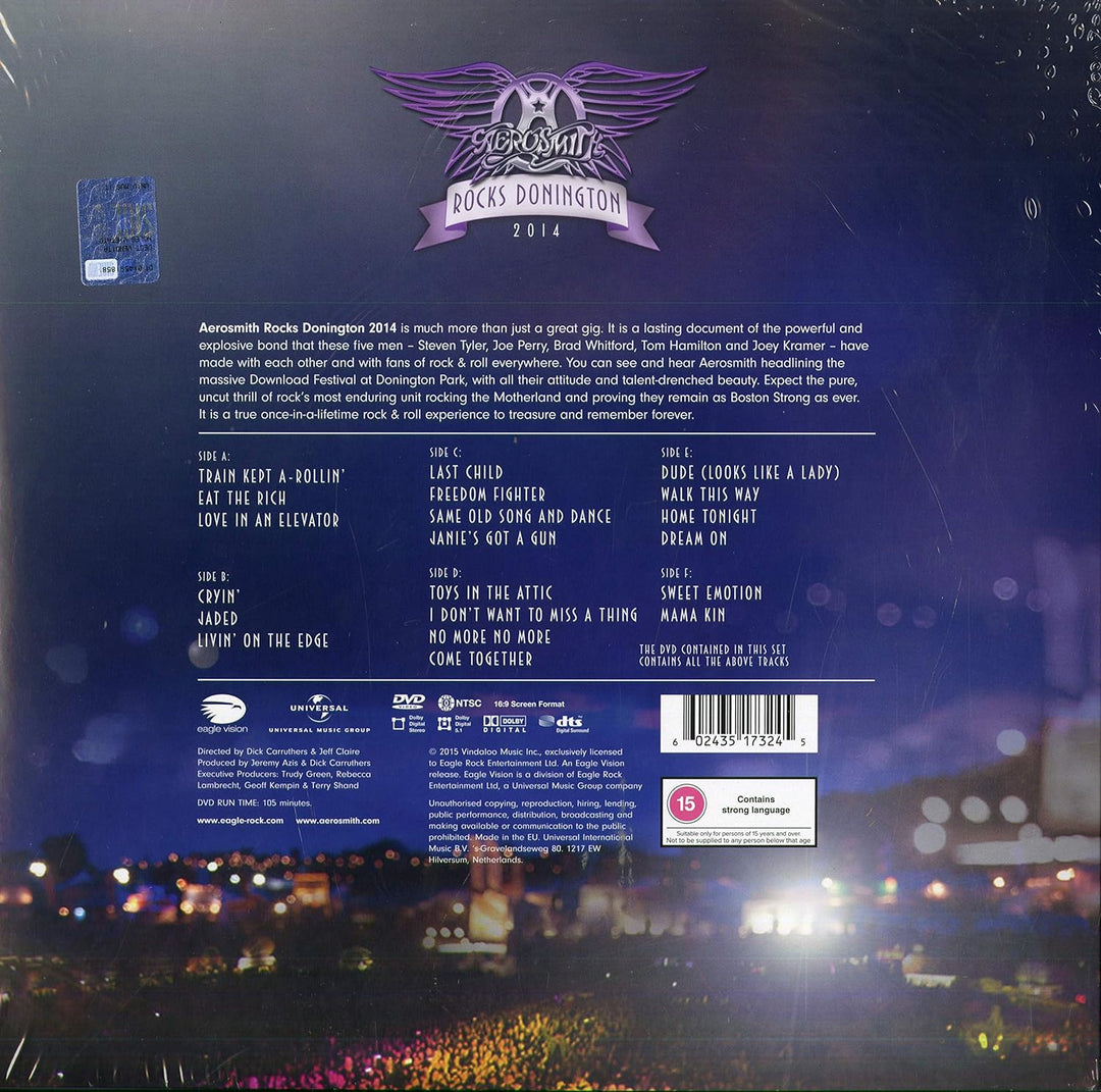 Rocks Donington 2014 (Ltd. DVD+ Coloured 3LP) [Vinyl LP], Vinyl