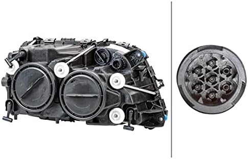 HELLA 1EH 009 513-011 FF/Halogen-Hauptscheinwerfer - links - für u.a. Mercedes-Benz Actros MP3 Links