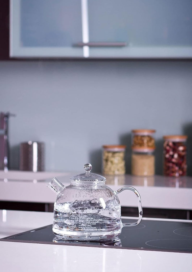 Trendglas Jena Innovativer Wasserkocher / Wasserbereiter, aus Borosilikat-Glas (1,75 Liter)