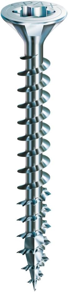 SPAX Rückwandschraube, 5,0 x 20 mm, 2000 Stück, Kreuzschlitz Z2, Rückwandkopf, Vollgewinde, 4CUT, WI