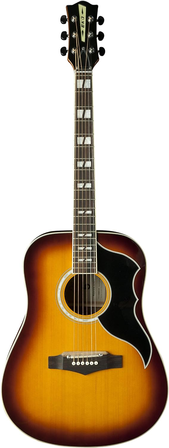 EKO Guitars 06217128 Ranger VI Dreadnought Honig Burst, Honig Burst