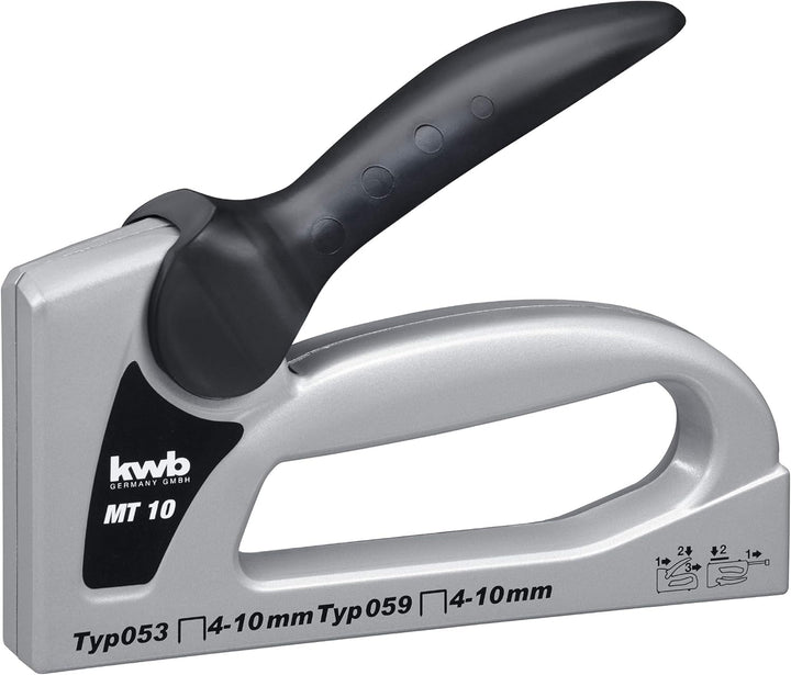kwb 053-410 Profi Tack MT 10, Industrie-Handtacker Typ 053 Handtacker MT 10 für 6 - 10 mm Höhe, Typ