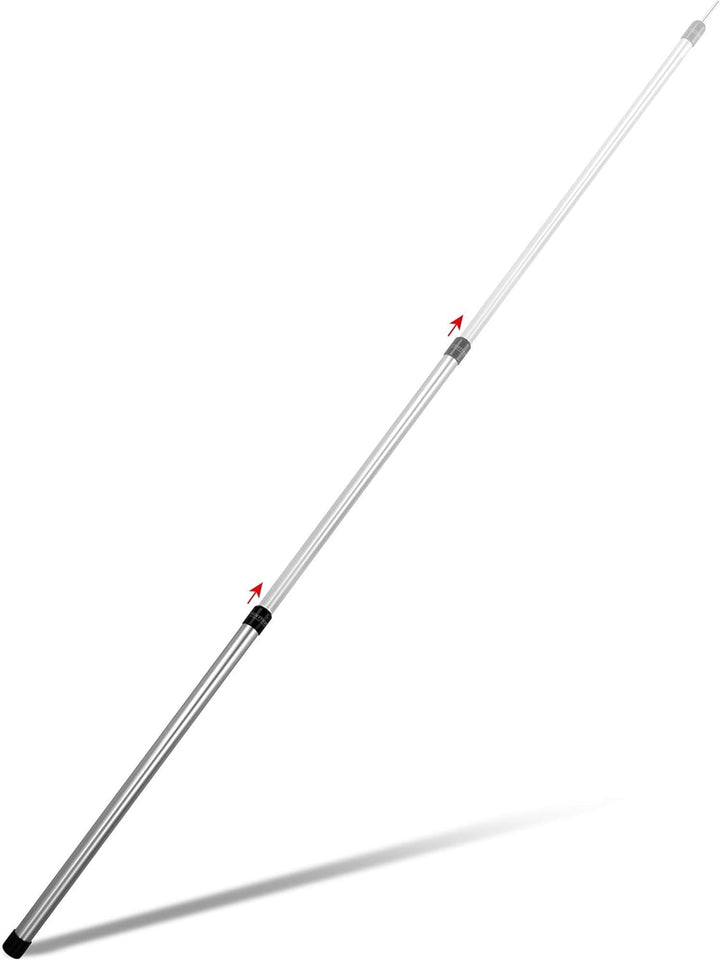 normani Outdoor Sports Aluminum Teleskop Zeltstange Aufstell-Stange Sützstange Verstellbar von 76-18