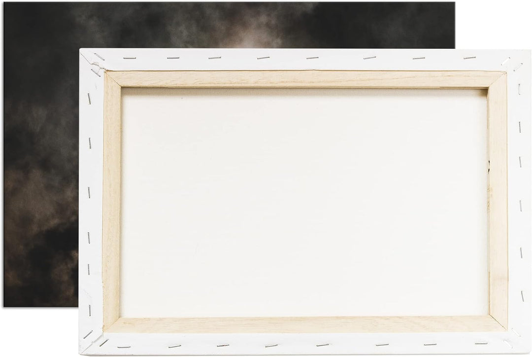 deyoli dunkelheitbringende Sonnenfinsternis Format: 80x60 als Leinwandbild, Motiv fertig gerahmt auf