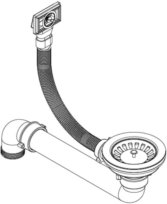 yorten Granitspüle Einzelbecken Rund Küchenspüle Einbauspüle Spülbecken Spüle Granit 1-Becken 505 x