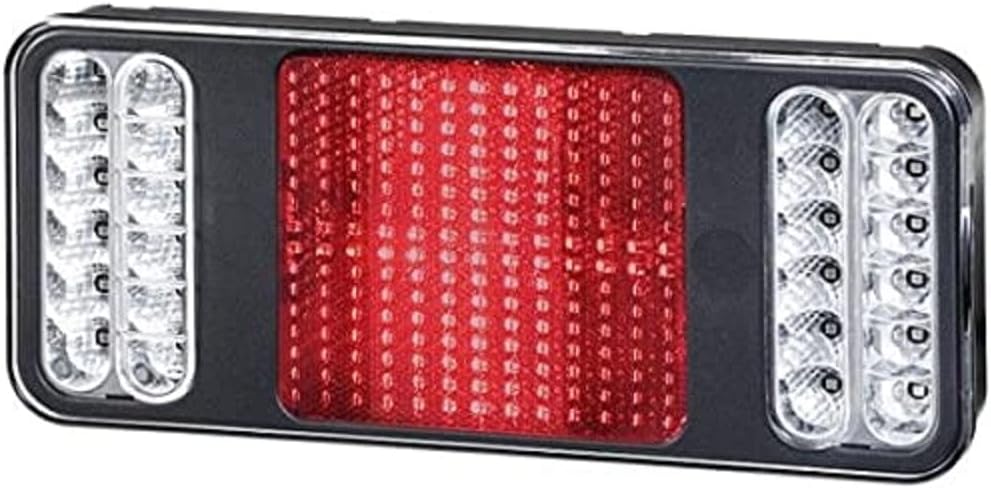HELLA - Heckleuchte - Coluna - LED - 24V - Anbau/geschraubt - Lichtscheibenfarbe: glasklar - LED-Lic