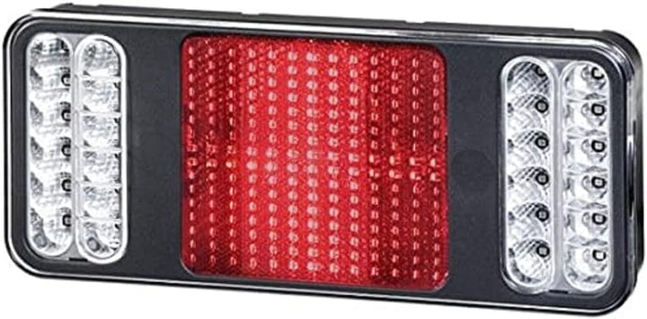 HELLA - Heckleuchte - Coluna - LED - 24V - Anbau/geschraubt - Lichtscheibenfarbe: glasklar - LED-Lic