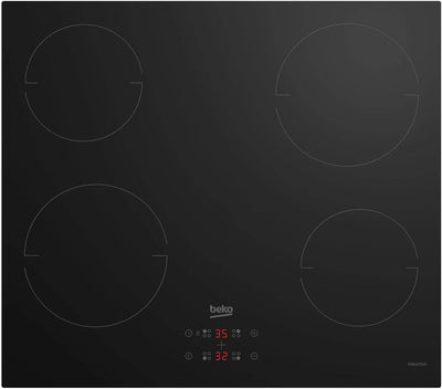 Beko hii 64401mt Hob Black Built-in Zone Induction Hob, 18 centimeters